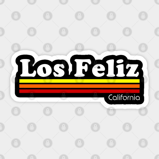 Los Feliz California Sticker by Styleuniversal